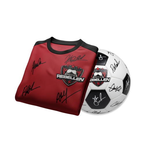 Win unieke, gesigneerde items van de ex-profs.